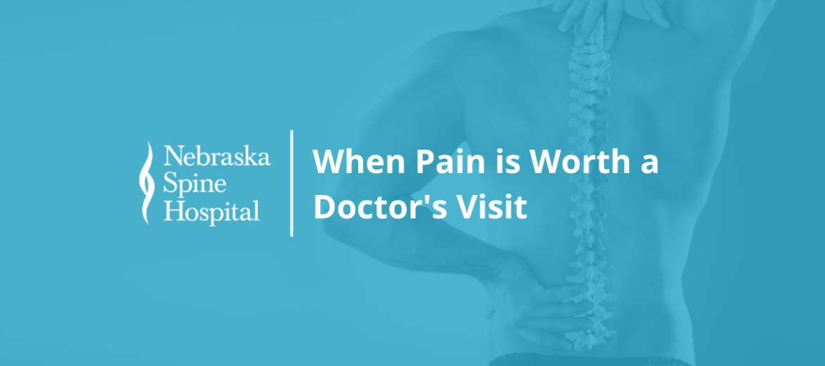 When Pain is Worth a Doctor's Visit