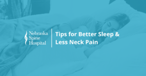 Women sleeping on her side Tips for Better Sleep & Less Neck Pain