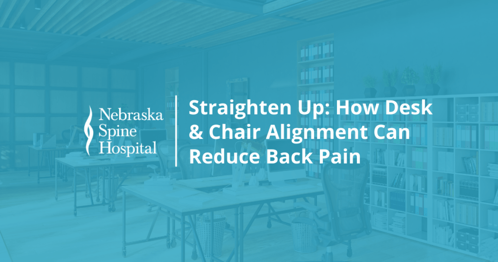 How Desk & Chair Alignment Can Reduce Back Pain in the Office