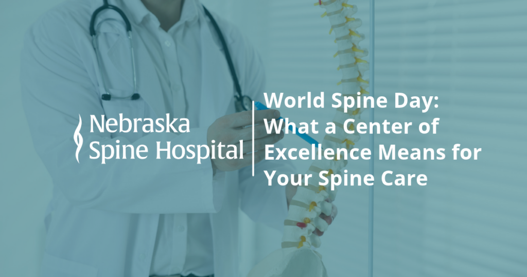 World Spine Day: What a Center of Excellence Means for Your Spine Care